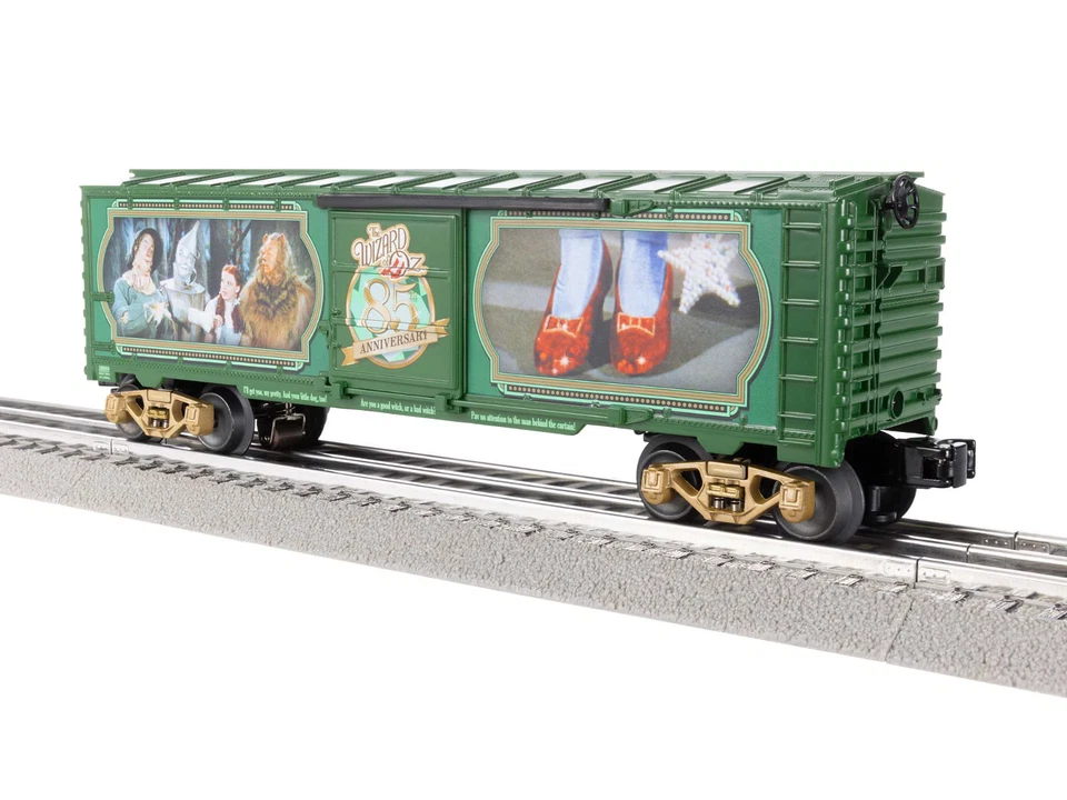 Lionel Trains 2428050 The Wizard of Oz Illuminated Boxcar, O Gauge, NIB - Image 1 of 3