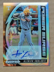 Alerick Soularie 2020 Panini Prizm Draft Picks Power Surge Autograph PDP173 - Picture 1 of 10