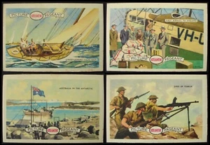 ATLANTIC PETROLEUM 1866-1966 swap cards No 4; 5; 9; 32 good condition. - Picture 1 of 10
