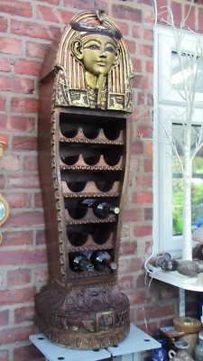 Sarcophagus Wine Rack Cabinet and mini bar - Image 1 of 4