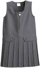 Direct Schoolwear Girls Heart-Zip School Pinafore Dress Ages 4-6 Years NEW Grey