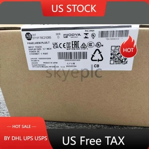 2023 New AB 2711P-T6C21D8S Allen-Bradley HMI PanelView Plus 7 Graphic Terminal - Picture 1 of 2