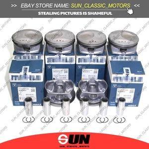 6PCS Mahle Pistons & Rings Set For Porsche Panamera 970 3.6L V6 M46.20 M46.40 - Picture 1 of 8