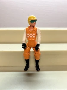 Figurina Fisher Price Adventure People 1976 pilota motociclista bici corsa uomo E1 - Foto 1 di 4
