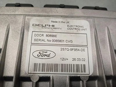 2S7Q9F954DE centralina motore per FORD MONDEO III TURNIER (BWY) 2.0 TDCI 5342051 - Immagine 1 di 4