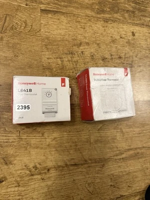 Honeywell T4360 Room Thermostat with Honeywell L641B pipe Thermostat - Image 1 of 2