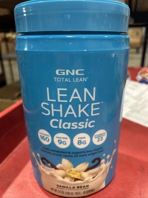 GNC Total Lean, Lean Shake Classic Vainilla Bean 1,69 lb Foto 1 de 4