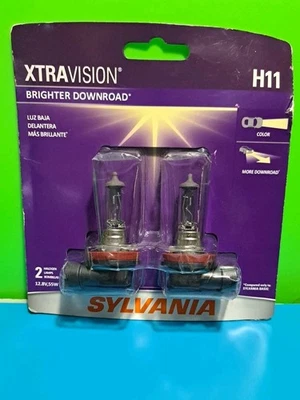 SYLVANIA - H11 XtraVision - High Performance Halogen Headlight, Contains 2 Bulbs - Image 1 of 2