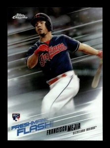 2018 Topps Chrome Freshman Flash Francisco Mejía #FF-5 RC Cleveland Indians - Imagen 1 de 2
