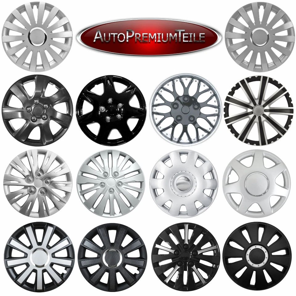 Wheel trims 16 inch for Seat Alhambra Altea Arona Ateca Exeo Ibiza Leon 4 pieces - Image 1 of 1