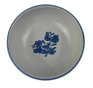 Cuencos de salsa de postre de frutas Yorktowne vintage Pfaltzgraff EE. UU. 4 7/8" de gres - Imagen 1 de 9