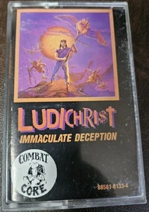 Ludichrist Cassette Tape Immaculate Deception Heavy Metal Thrash Band Punk Music - Picture 1 of 6