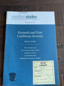Grenada and East Caribbean Security PB Stanley Arthur (Conflict Studies) - Picture 1 of 3
