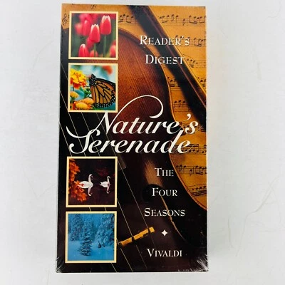 Readers Digest Natures Serenade The Four Seasons Vivaldi VHS NEW SEALED - Image 1 of 2