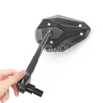 Бар конца зеркала ViperII все черный 16 мм подходит Yamaha FZ1 FZ6 FZ10 XSR900 - Изображение 1 из 4