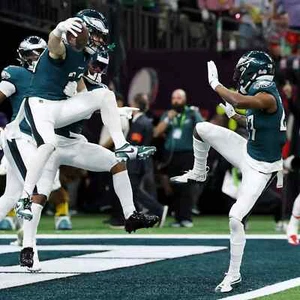 EAGLES WIN THE 2025 SUPERBOWL LIX - 4x6 Glossy Printed Postcard - Picture 1 of 2