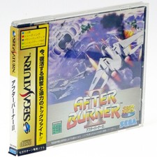 AFTER BURNER II SEGA AGES + SPINE Sega Saturn Japan Import SS NTSC-J Complete