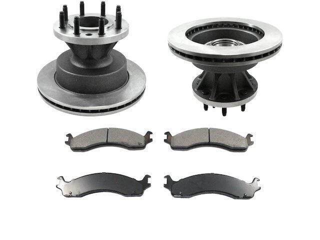 Kit de pastillas de freno delanteras y rotor 18JF13J para Ford E450 Econoline Super Duty Foto 1 de 1