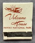 LIVRE D'ALLUMETTES MAISON VOLCANIQUE HILO HOTEL vintage parc national d'Hawaï