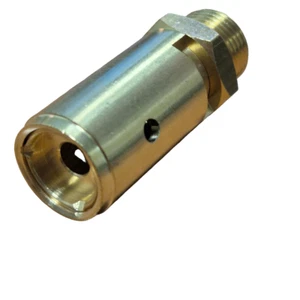 VALVOLA DI SICUREZZA 1/4 PER COMPRESSORE TARATURA 12 BAR RICAMBIO ACCESSORIO - Imagen 1 de 4