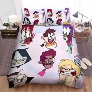Fanboy Chum Chum And Main Characters Quilt Duvet Cover Set Bedroom Decor