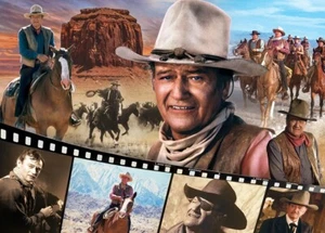 Jigsaw Puzzle Entertainment John Wayne Legend of Silver Screen 1000 pieces NEW - Picture 1 of 1