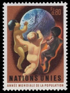 UNITED NATIONS GENEVA 44 - World Population Year  (pb12356+) - Picture 1 of 1
