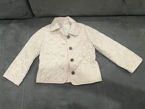 Children's Burberry Winter Coat Pink size 3T - Picture 1 of 2