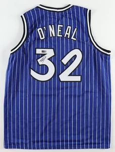 Shaquille O'Neal Orlando Magic Signed Autographed Jersey JSA & PIA COA - Picture 1 of 3