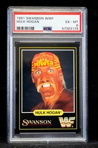1991 Swanson WWF Hulk Hogan PSA 6 WWE WCW NWA