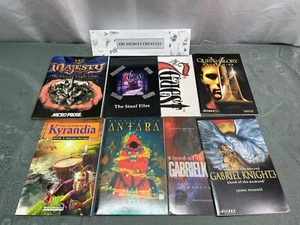 Vintage Retro Big Box PC Computer Game Manual & Insert Lot - Sierra, Etc. (8) - Picture 1 of 3