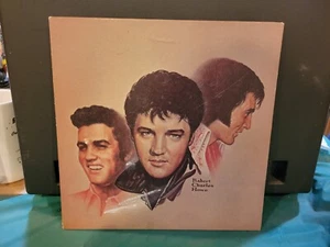 ELVIS PRESLEY 12"X12" ARTWORK BY ROBERT CHARLES HOWE STAND-UP PRINT - Picture 1 of 5