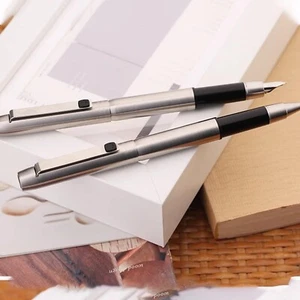 2025 New MAJOHN B25 Metal Fountain Pen Iridium Fine Nib 0.5mm Writing Office PDi - Picture 1 of 13