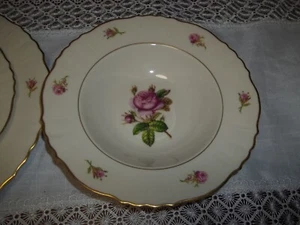 Federal Shape / Syracuse China, Victoria Rose Design: 7 PIECE SET - Picture 1 of 11