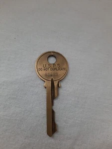 Llave de latón antigua de oficina de correos "No duplicar" de colección USPS 85593 - Imagen 1 de 7