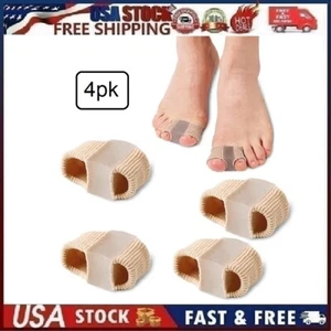 Bunion Toe Separators for Overlapping Toes Unused, Gel Toe Spacers 4 pack - Picture 1 of 9