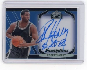 2024 Leaf Metal MHI-RH3 ROBERT HORRY Blue Refractor Inscriptions Auto /100 - Bild 1 von 2