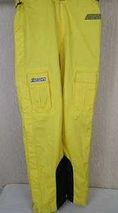 ICON Asphalt Technologies Waterproof Riding Pants PDX Men Sz Medium Yellow - Picture 1 of 24