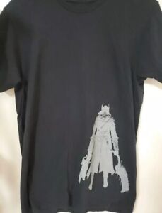 Bloodborne Authentic Official Sony Black T-shirt Medium Hunter Front Back Promo