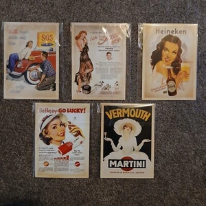 Lot neuer unmarkierter Postkarten im Vintage Stil seltene Werbung - Bild 1 von 17