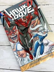 Hawk and Dove, Vol. 1: First Strikes DC Comics Book Format by Gates - Picture 1 of 2