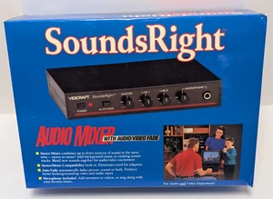 Vidcraft Sounds Right Audio Mixer With Audio/Video Fade In Box SRT-100 *Open* - Picture 1 of 5