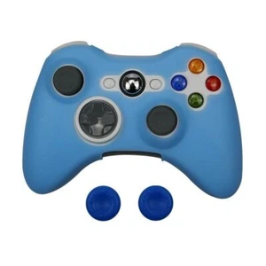 Xbox 360 controller Silicone Rubber Soft Cover Shell Skin Thumb Grip Caps - Picture 1 of 14
