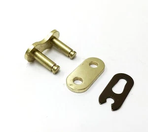 530 Chain Split Connecting Link Heavy Duty GOLD - Picture 1 of 2