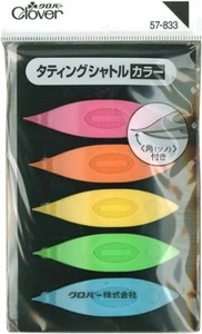 New Clover Tatting Lace Shuttle Lacemaking Craft Colorful 5 Set 57-833 Color - Picture 1 of 2