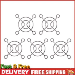 5 Stück PC Gehäuselüfter Gitter Computer Lüfter Fingerschutz Schutz (40 mm) ~ - Bild 1 von 9