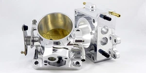 Accufab 70mm Mustang 5.0L Polished Throttle Body & Spacer Kit 5.0 302 V8 GT - Picture 1 of 1