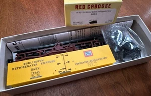 Red Caboose HO Kit #RC-4461-21 R-30-12-9 Wood Refrigerator Car BREX 75544 NIB NY - Picture 1 of 4