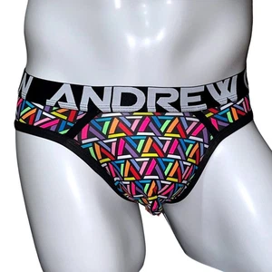 Andrew Christian Triangle Arch Jock Multicolor Size S (28-31) #92515 NWT - Picture 1 of 11
