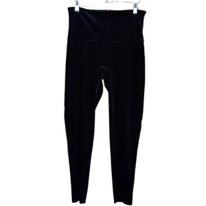 Spanx Velvet Leggings Black Size 1X - Picture 1 of 9